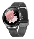 V33 Lady Smartwatch 1.09 inch Smart Watch - Black Steel