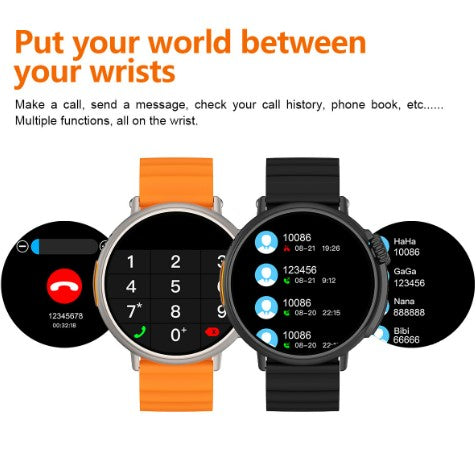 MT30 Smart Watch Ultra Long Range Waterproof - Black